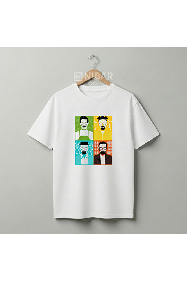Breaking Bad Heisenberg Design Unisex 100% Cotton Premium T-Shirt