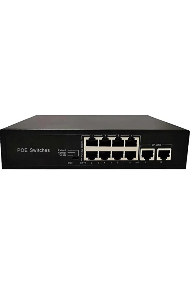 8Port Poe 96W 2-Uplink 10/100 Unmanaged Switch 08Ods-R-8P2U