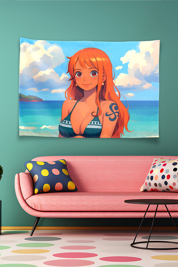 Nami Beach Vibe Anime Girl