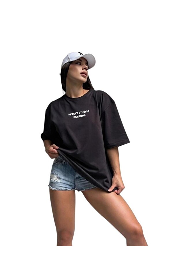 Peteet Studios Printed T-Shirt Oversized Unisex T-Shirt 3Pv5