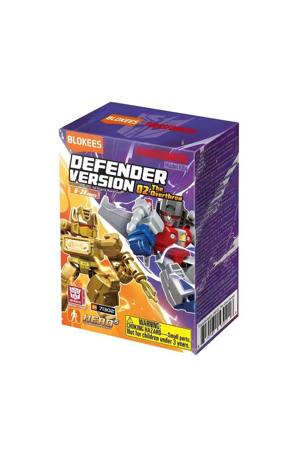TRANSFORMERS DEFENDER VERSION 02 THE OVERTHROW