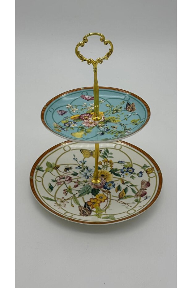 Gardenia Luxe 2-Tier Serving Stand 20X16X27Cm