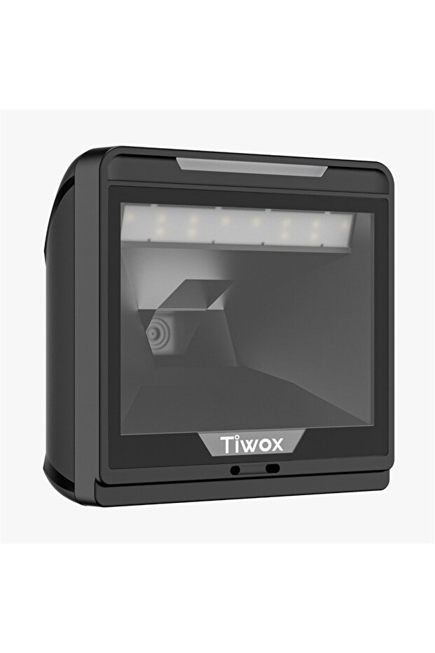TIWOX VS-8000 قارئ الباركود المكتبي السلكي USB ثنائي الأبعاد QR CODE - 2