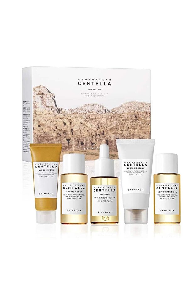 طقم سفر سينتيلا للعناية بالبشرة 5 قطع