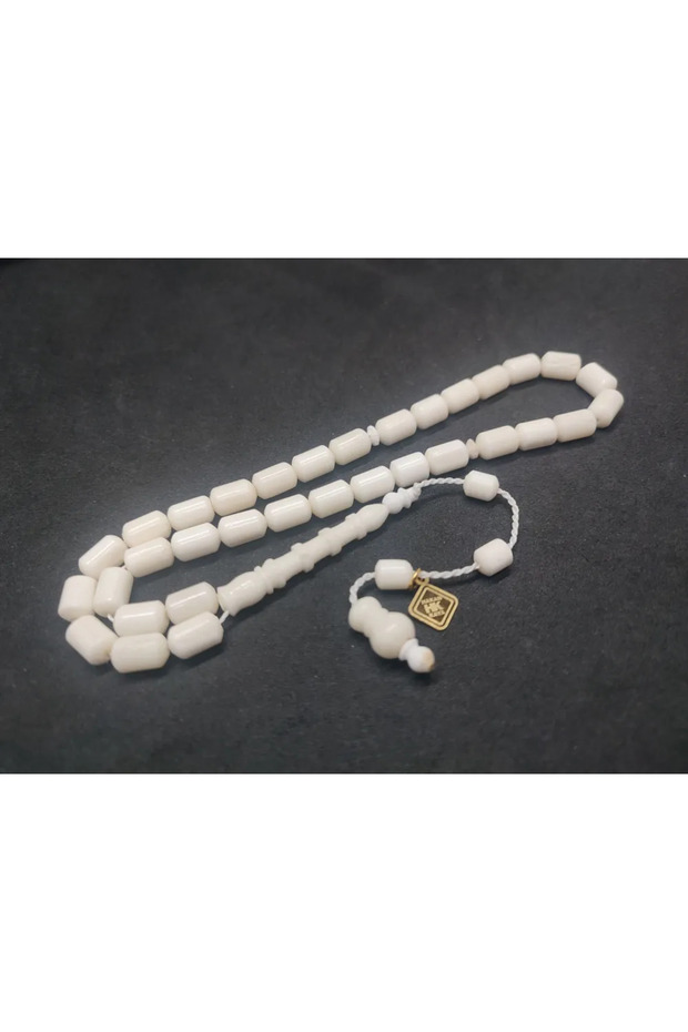 İskeşeli Cemil Masterpiece Hand-Painted Double Polished Mevlevi Model Camel Bone
