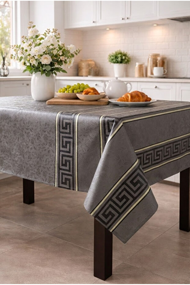 Oilcloth Tablecloth – Waterproof, Stain-Resistant, Easy to Clean Pvc