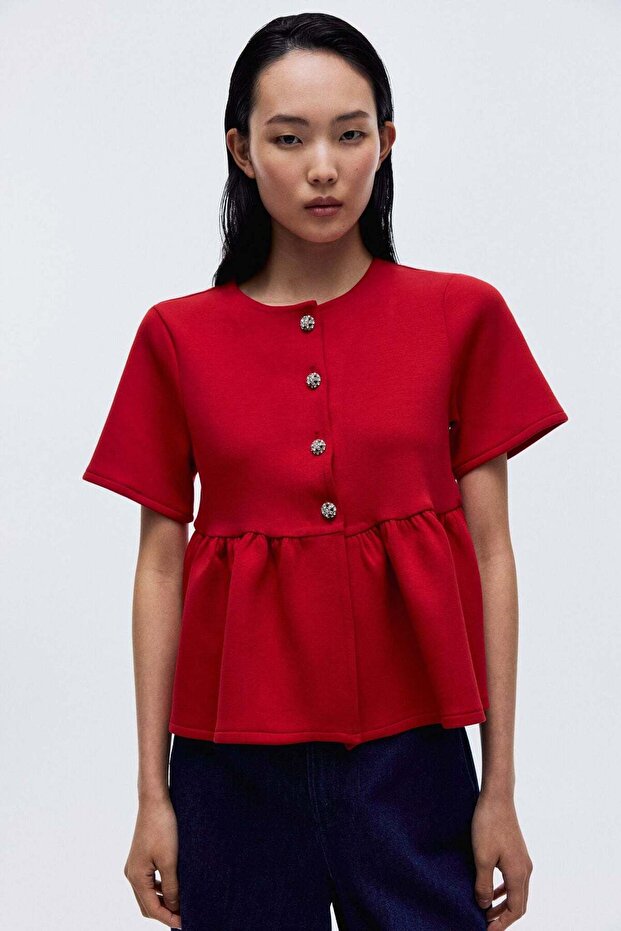 Peplum top