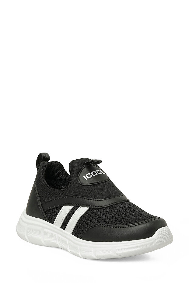 STACK P Μαύρο Αγορίστικο Slip On - 2