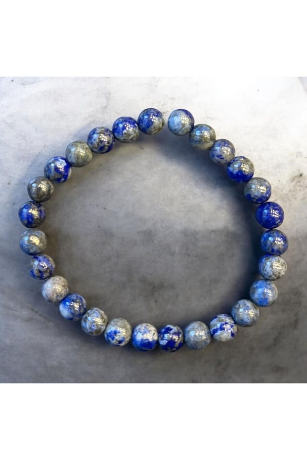 Aurastone Lapis Lazuli Natural Stone 6 mm Bracelet