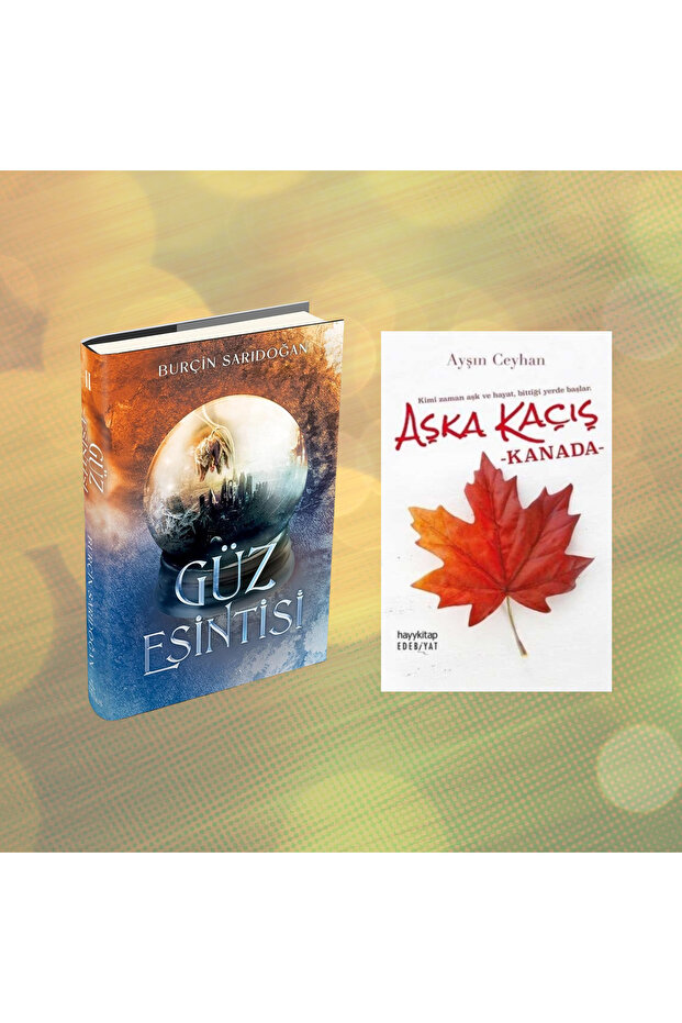 2 Kitap / Aşka Kaçış Kanada - Güz Esintisi Ciltli