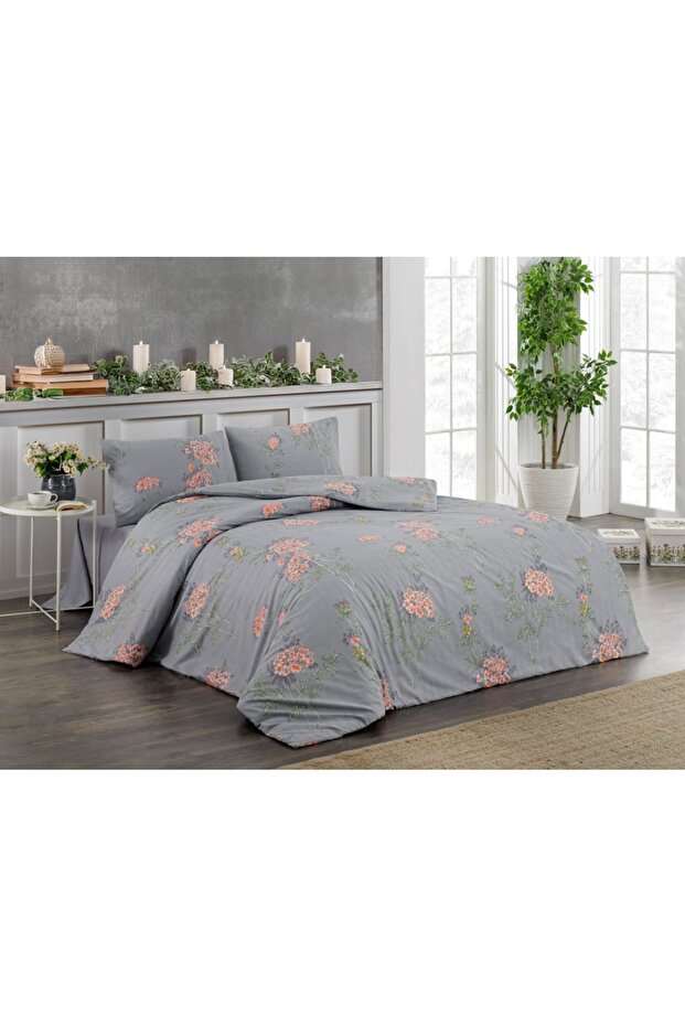 Double Ranforce Duvet Cover Set - 4 Pieces - 100% Cotton - Original Luxury Box