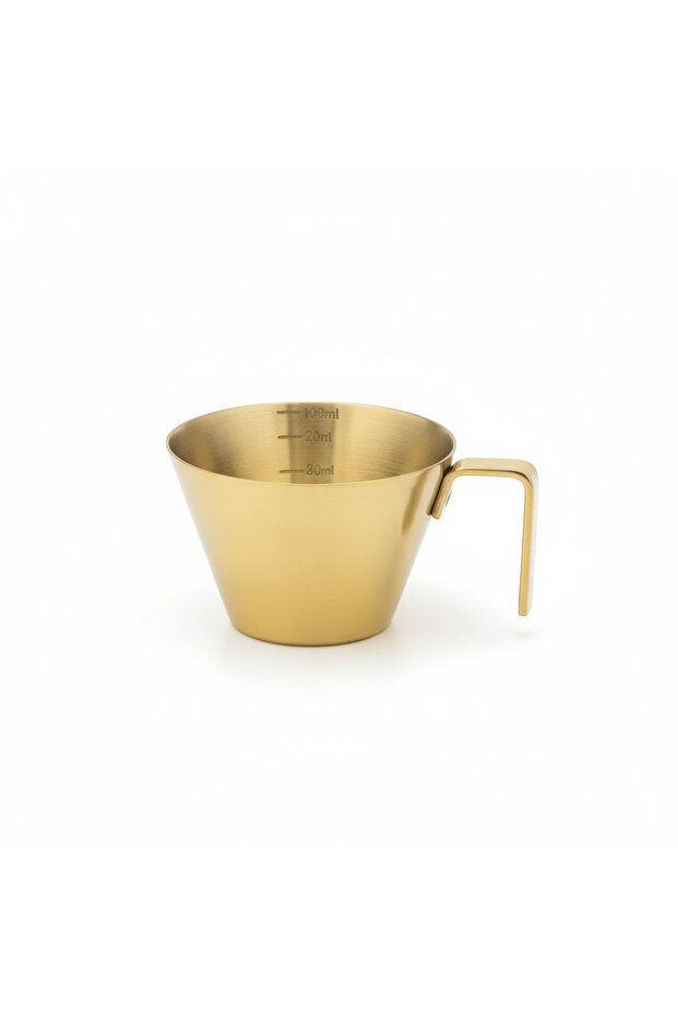 Gold Stainless Steel Measuring Cup -100 ml
