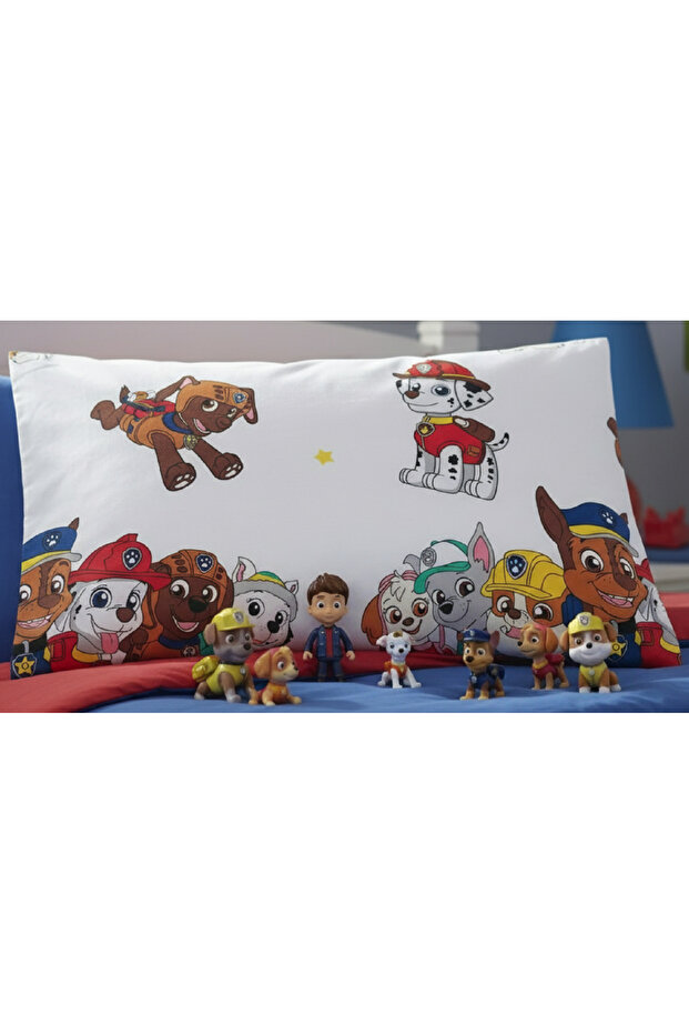 Paw Patrol Pillowcase – 1 Piece (50X70 cm) | 100% Cotton 63 Thread Count
