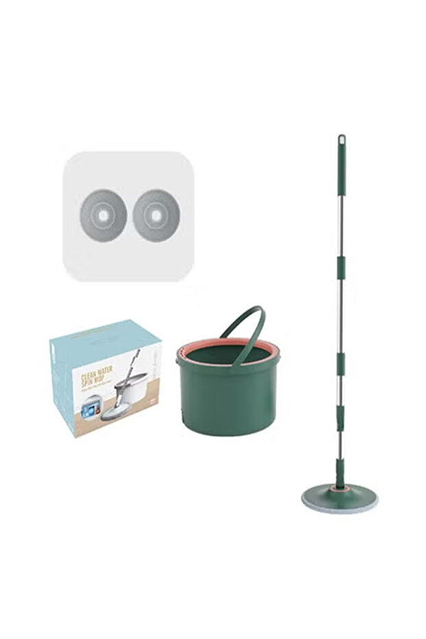 360 Degree Hand Pressure Mop With Round Bucket