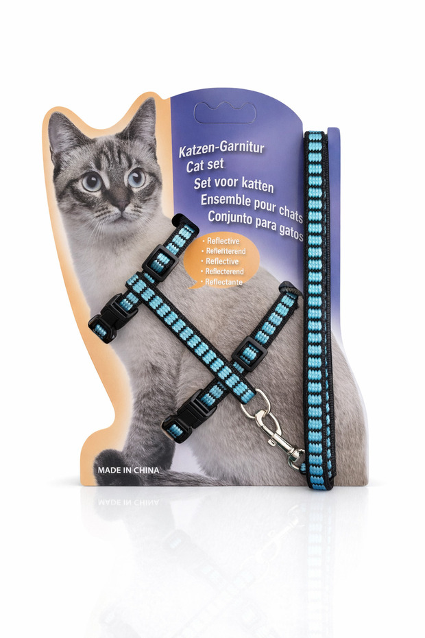 Reflective Cat Walking Collar - 1