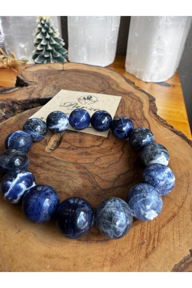 Sodalite Doğalash Bracelet 12 mm