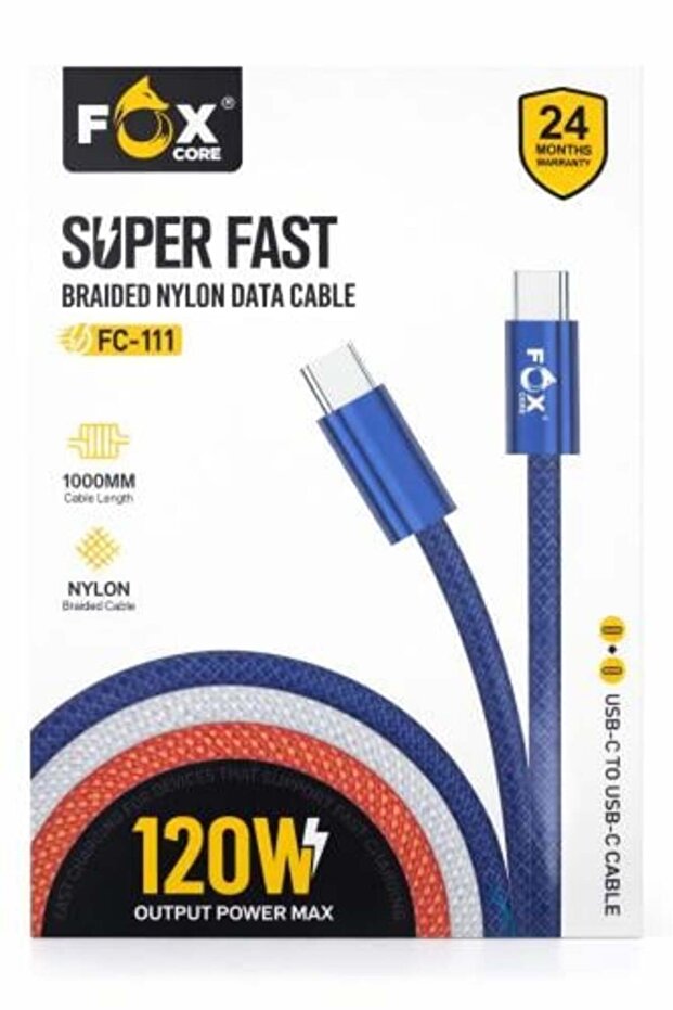 كابل شحن USB-C إلى USB-C من