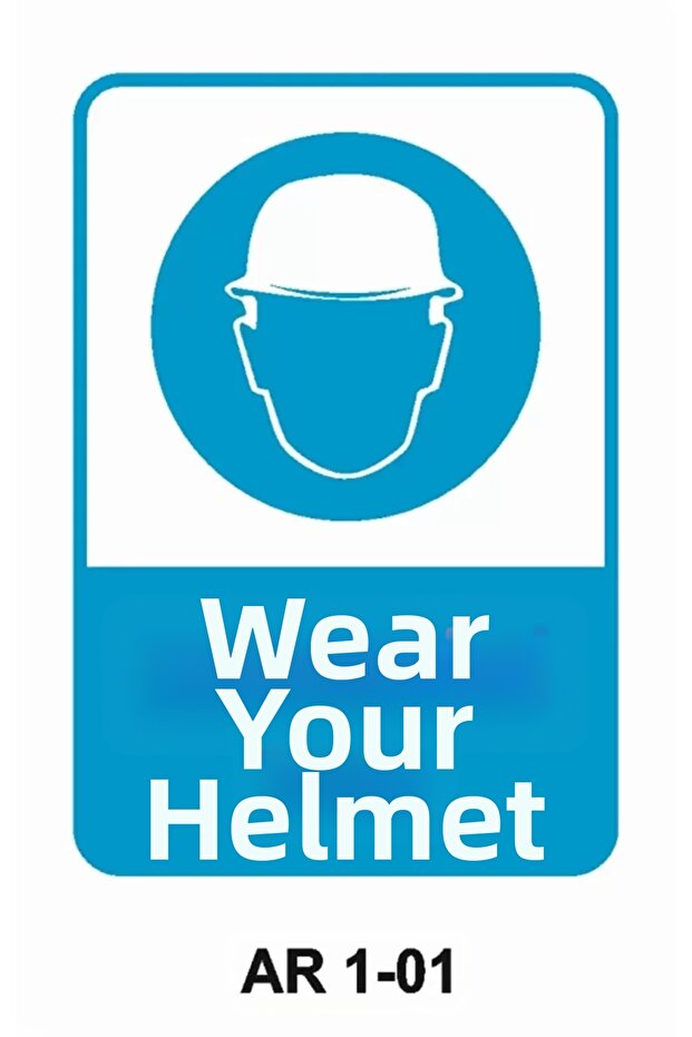 Work Safety Warning Sign 1 Piece Pvc 21 X 29cm