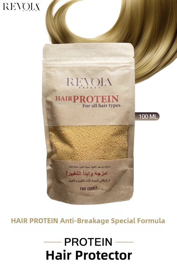 Hair Protein / Hair Care Protein / Special for Damage Protection during Hair Lightening and Dyeing Treatments 100Gr