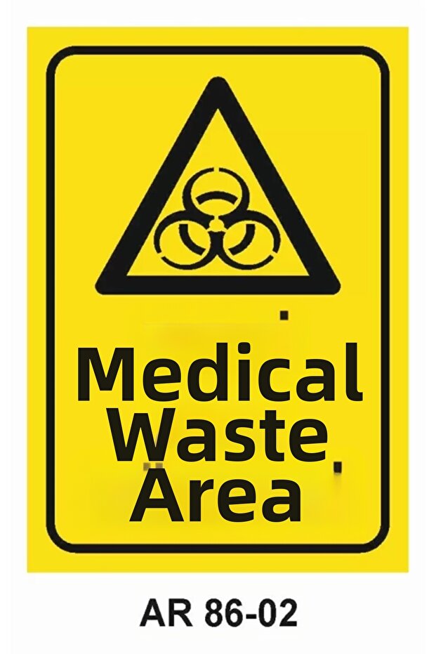 Work Safety Warning Sign 1 Piece Pvc 21 X 29cm
