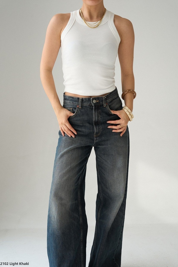 Halter Neck Ribbed Undershirt - 6