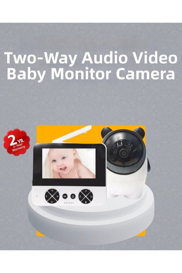 Video Baby Monitor 4.3 Inch Screen and Audio Communication