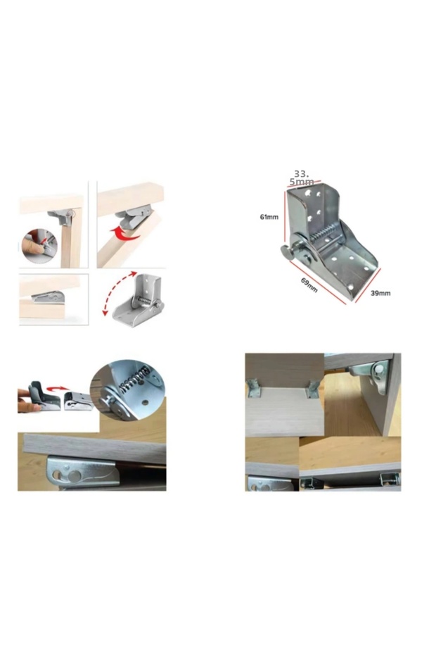 Folding Table Leg Bracket - 5