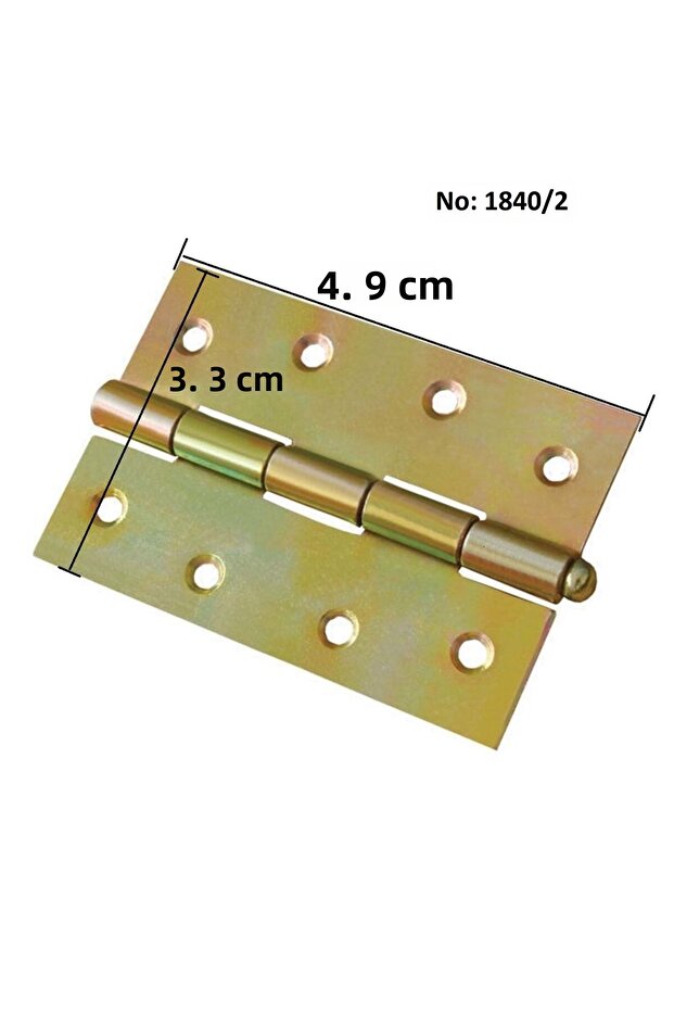 Hinge, Folding Door, Leaf Hinge No:2 4 Pcs - 2