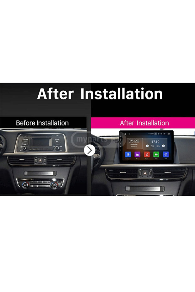 kia optima 2016-2020 android screen with carplay android auto reverse camera - 4