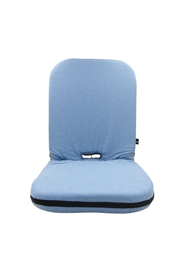 FLOOR CHAIR-LIGHT BLUE
