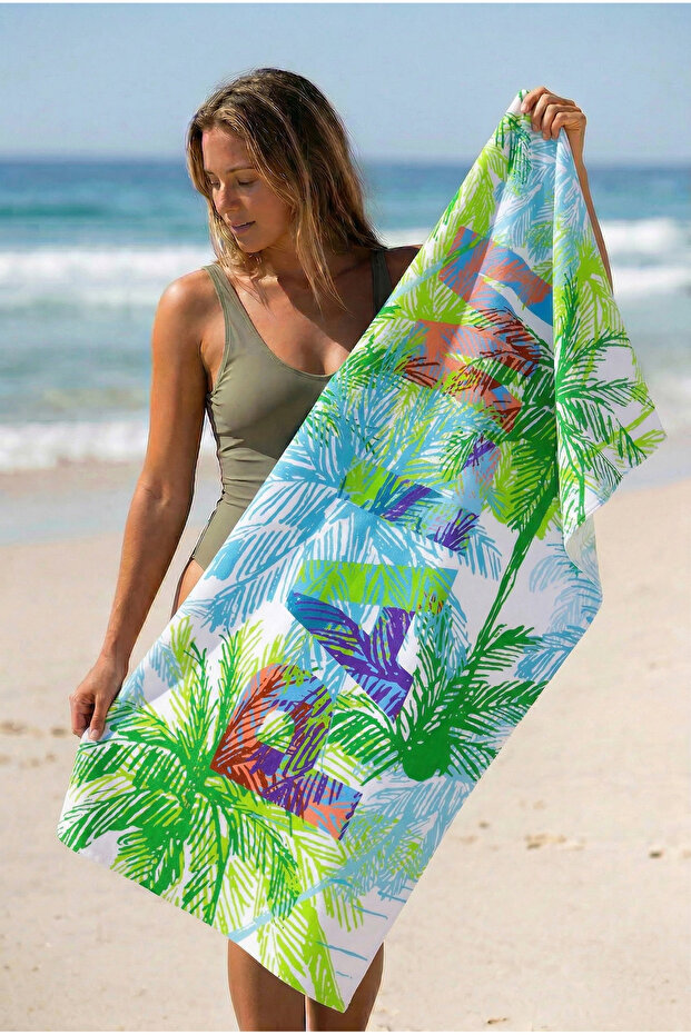 Beach Towel Palm - 1