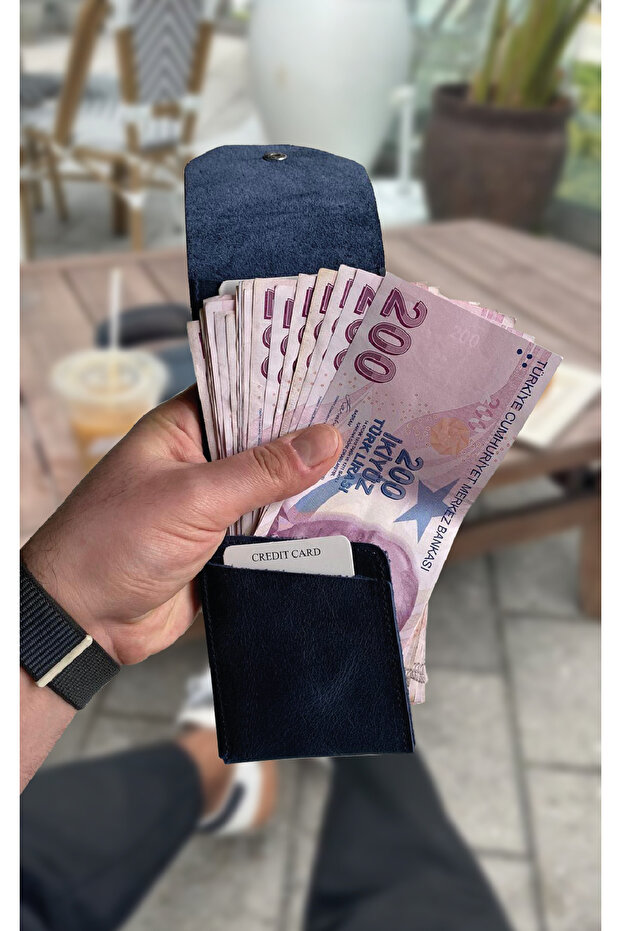 Genuine Leather Minimal Viral Wallet