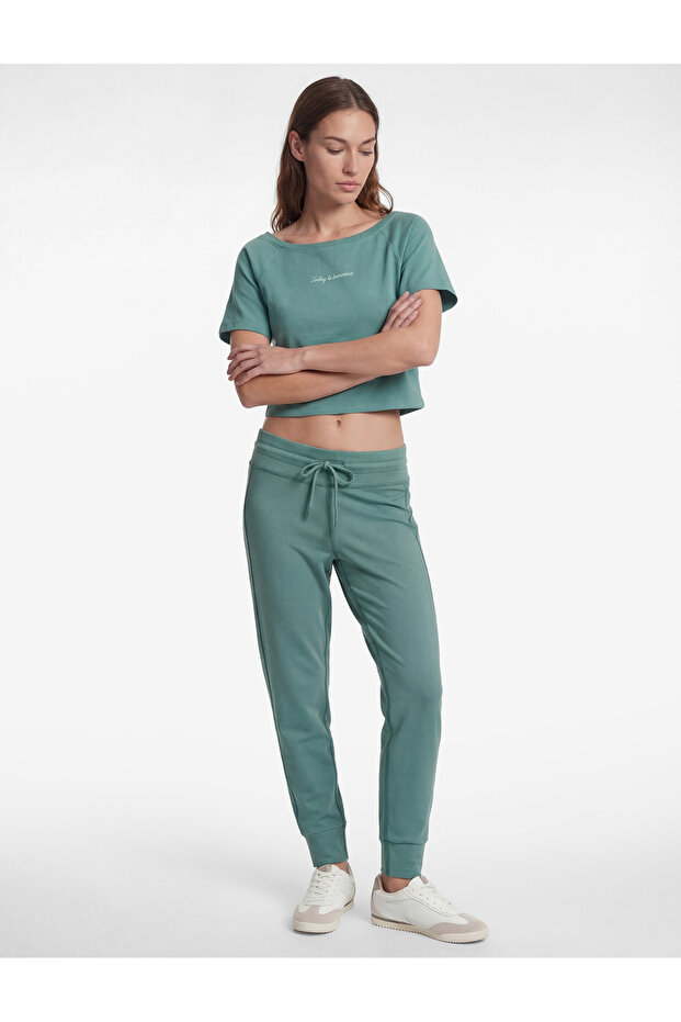High Waist Slim Fit Lace-Up Sports Leggings
