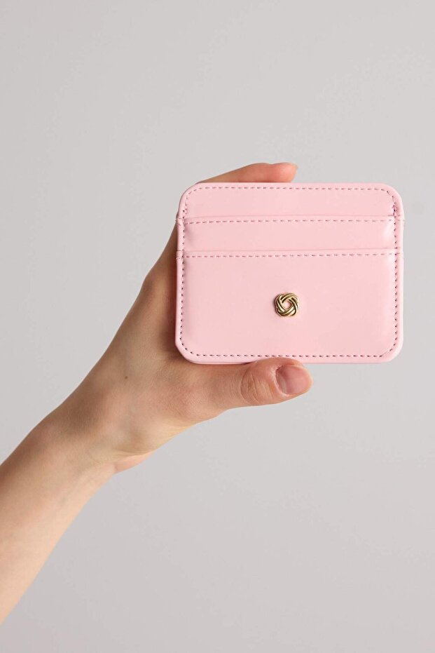 Women's Faux Leather Card Holder G8244Axns
