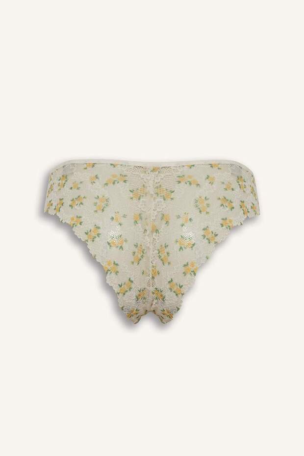 Spitzen-Blumen-Stringtanga E6987AX25SP - 5