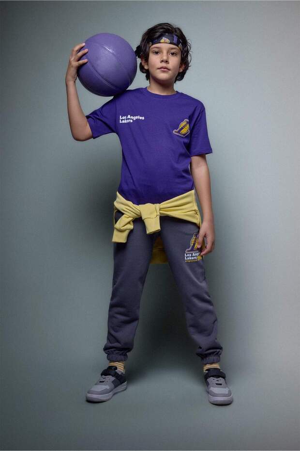 Nba Los Angeles Lakers Thick Fabric Pants Boys G7623A826Sp