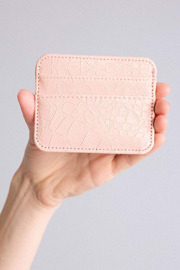 Women's Faux Leather Card Holder H2785Axns