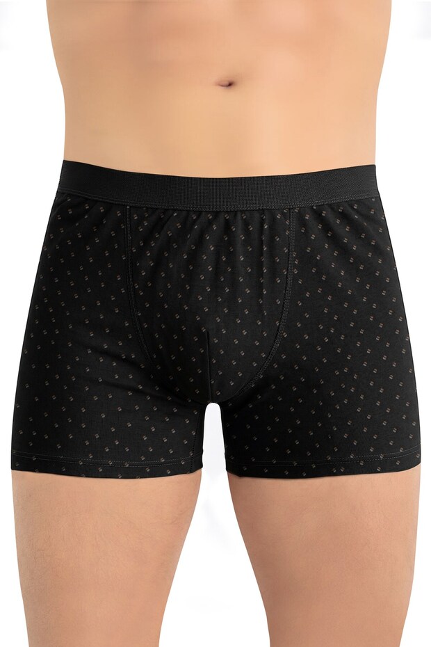 Boxer pentru bărbați cu model (96% bumbac - 4% elastan) - 1