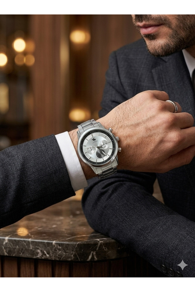 Trendy Model with Date Display Stylish Men's Wristwatch Men's Gift