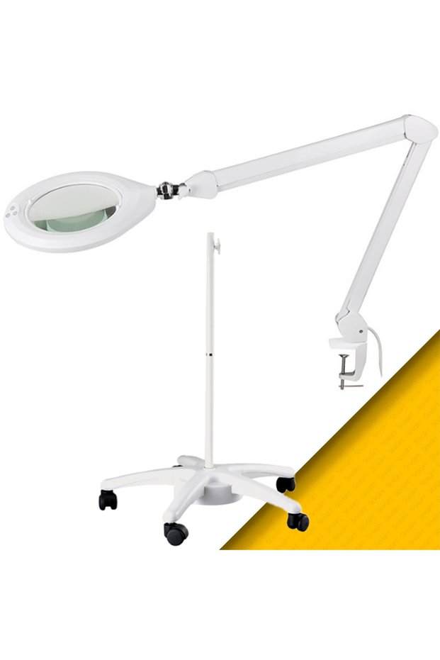 Luma Wide Lens Standing Magnifier |   Adjustable Led Light