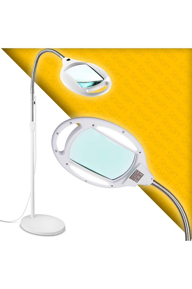 Standmag Flexible Neck Led Magnifying Glass with Stand