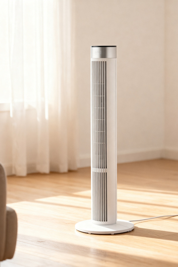 MO DOU 45W Kule Tipi Fan Uzaktan Kumandalı LED Dokunmatik Sessiz Çalışma 39 İnç Güçlü Soğutma Tower Fan 45W