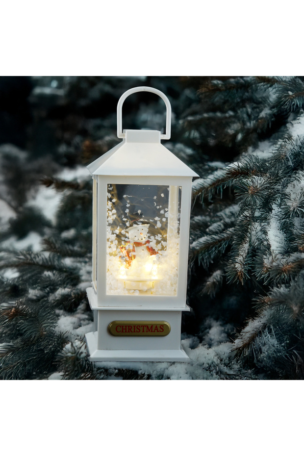 New Year Led Lantern 23 cm
