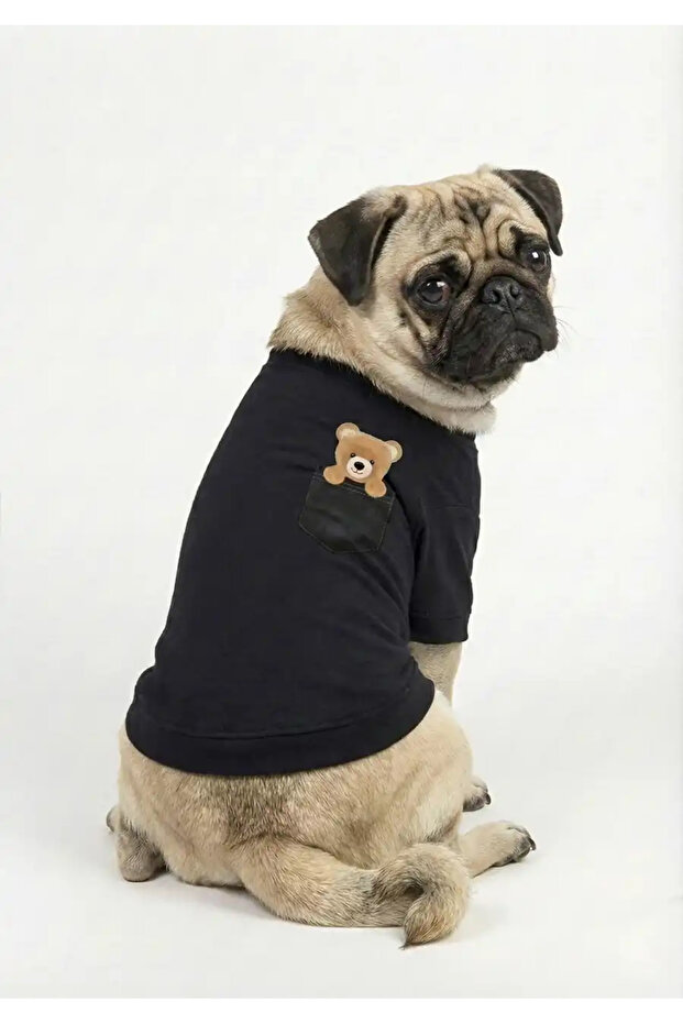 Cat and Dog Clothes & Dress - Black Sweatshirt