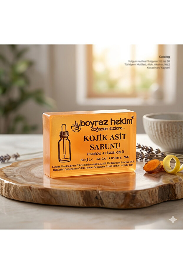 Boyraz Hekim Kojic Acid Soap 120 Gr