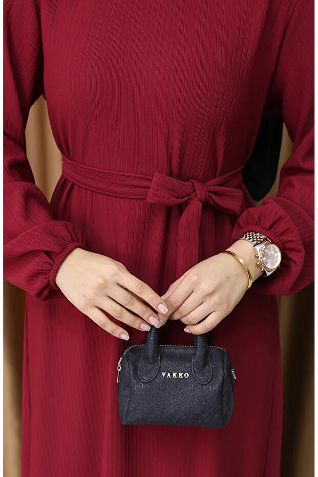 Basic Kleid 5577-01 burgunder - 4