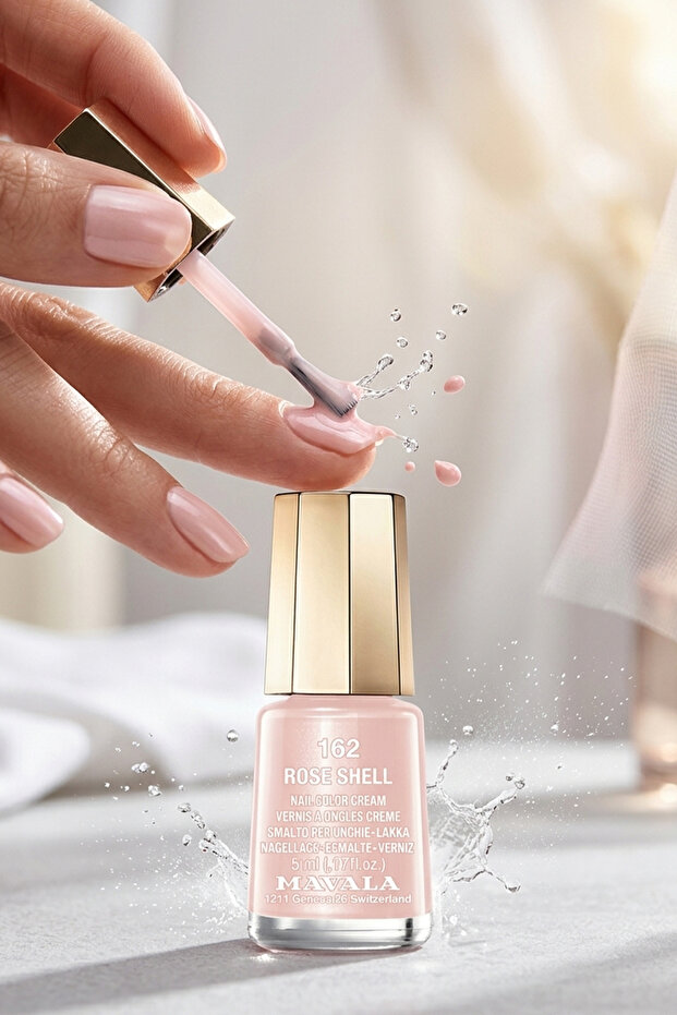 Mini Color Oje Rose Shell 5 ml - 2