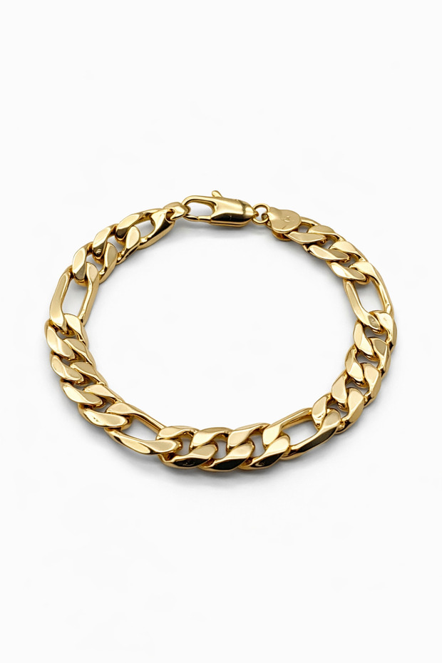 Xuping Bracelet Steel Thick Chain Non-Tarnish Anti-Allergic Rose Gold Color