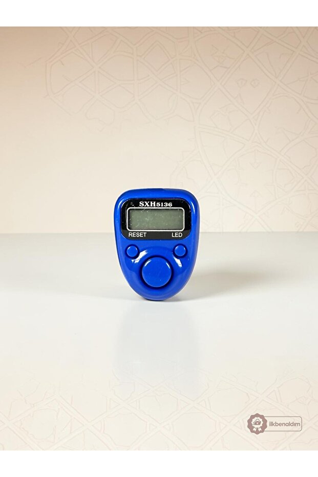 Digital Zikirmatik with Double Buttons | Easy Counting Lightweight and Portable Design | Navy Blue