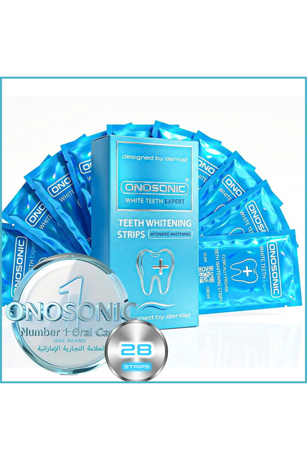Teeth Whitening Strips – White teeth in few days - 28 strips